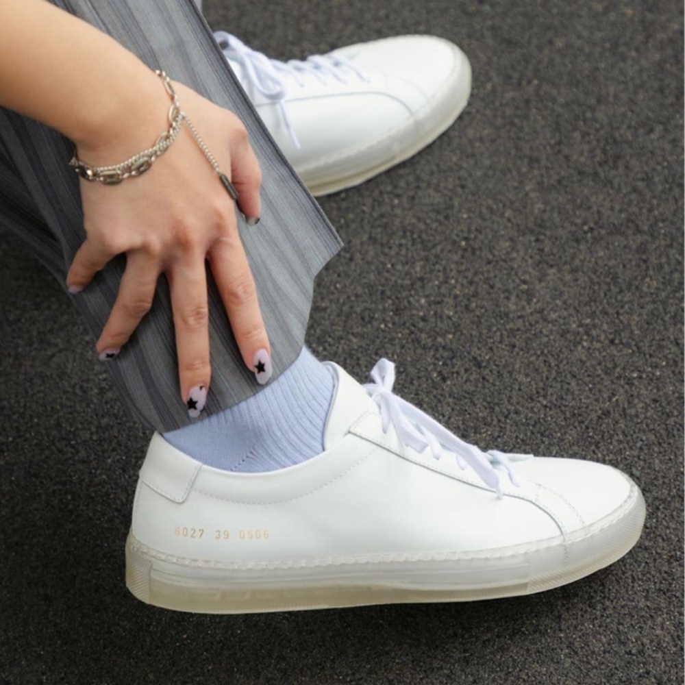 Common Projects Achilles low top sneakers transparent sole size 36 - Picture 1 of 16